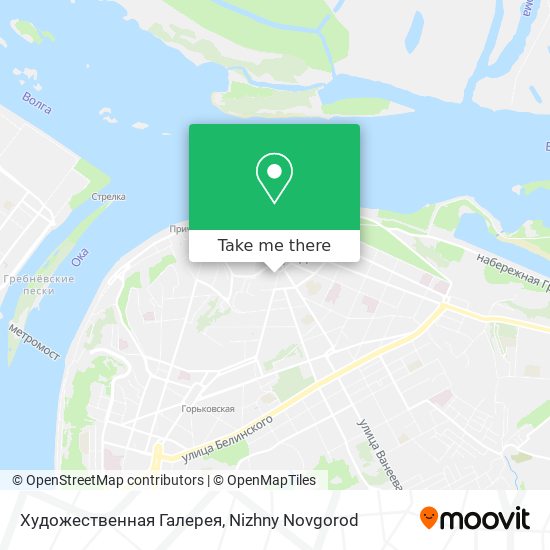 Художественная Галерея map