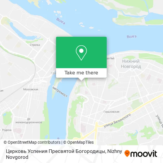 Церковь Успения Пресвятой Богородицы map