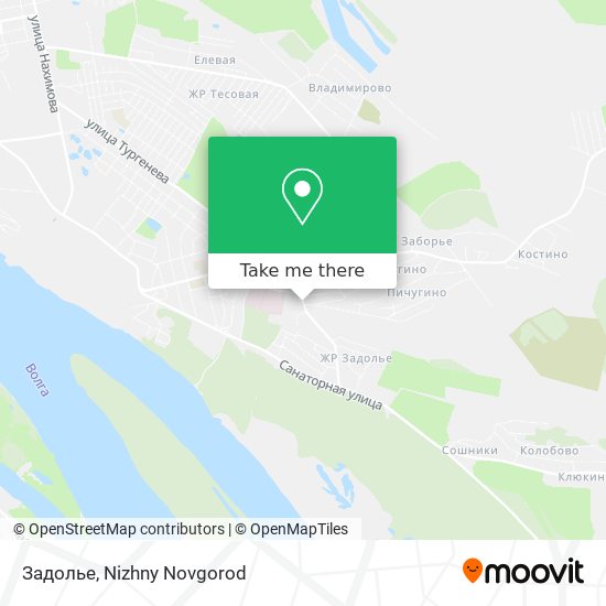 Задолье map