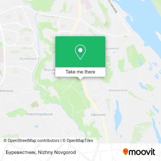 Буревестник map