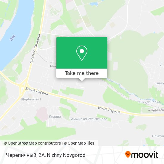 Черепичный, 2А map