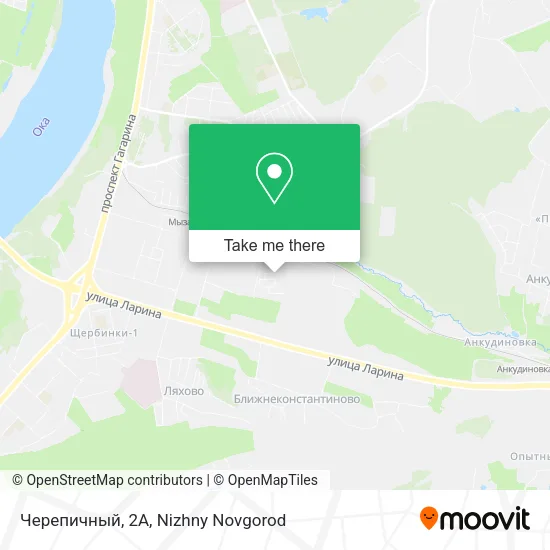 Черепичный, 2А map