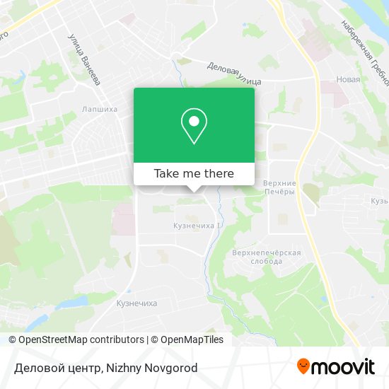 Деловой центр map