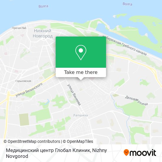 Медицинский центр Глобал Клиник map