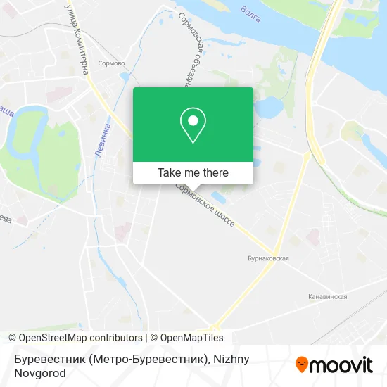 Буревестник (Метро-Буревестник) map