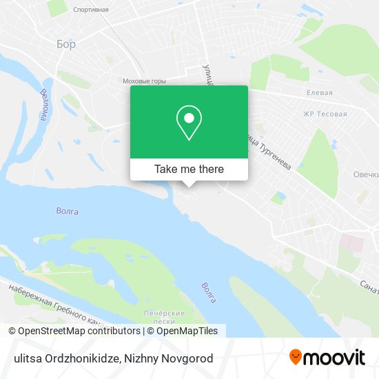 ulitsa Ordzhonikidze map