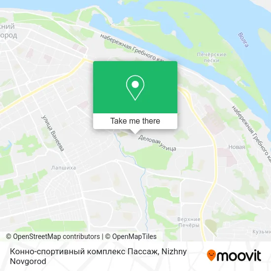Конно-спортивный комплекс Пассаж map