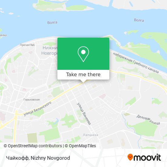 Чайкофф map