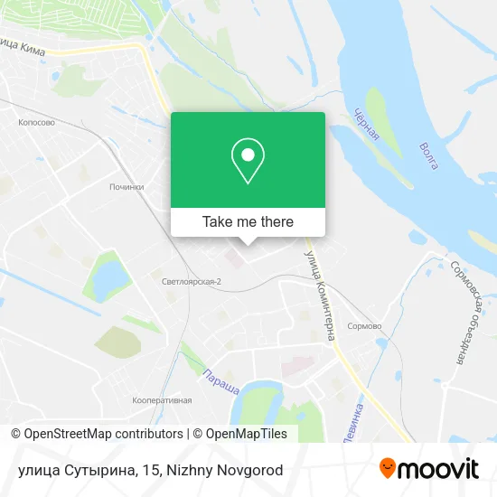 улица Сутырина, 15 map
