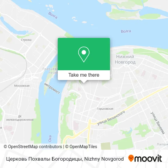 Церковь Похвалы Богородицы map