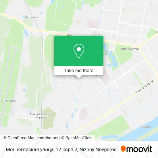 Мончегорская улица, 12 корп 2 map