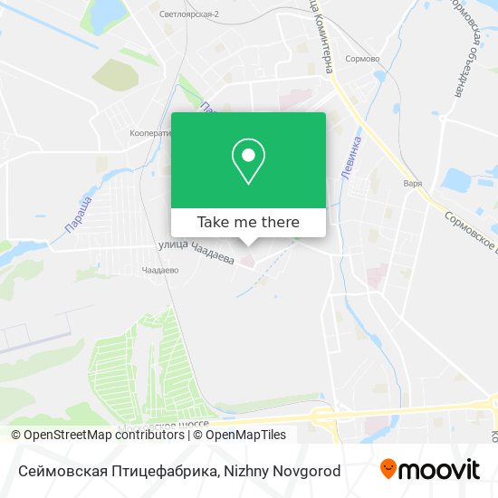 Сеймовская Птицефабрика map
