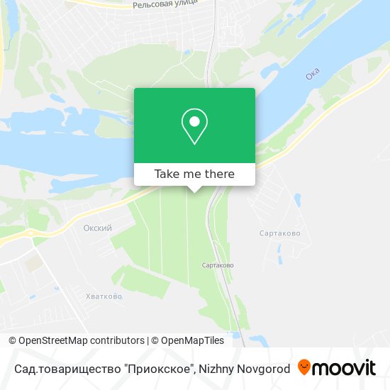 Сад.товарищество "Приокское" map