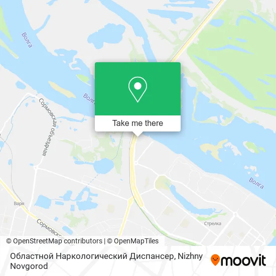 Областной Наркологический Диспансер map