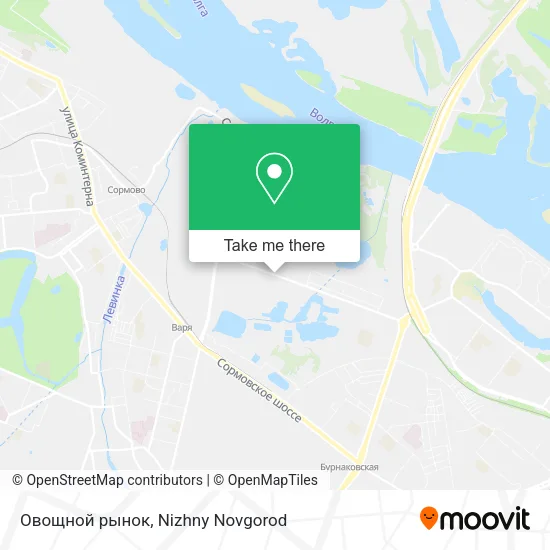 Овощной рынок map