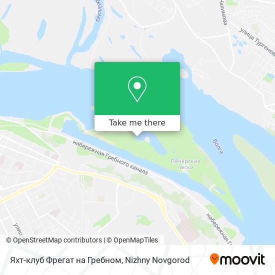 Яхт-клуб Фрегат на Гребном map