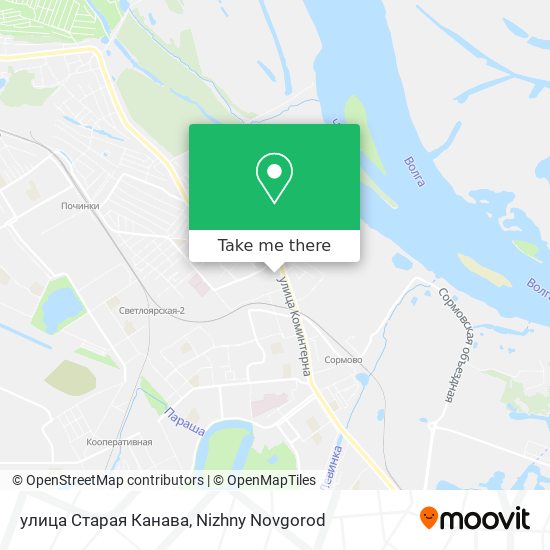 улица Старая Канава map