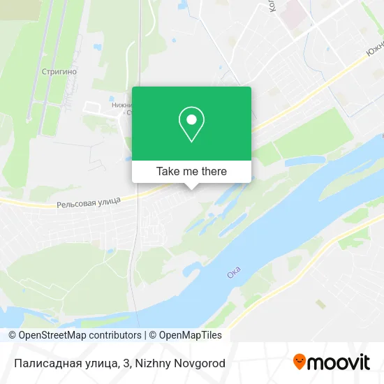 Палисадная улица, 3 map