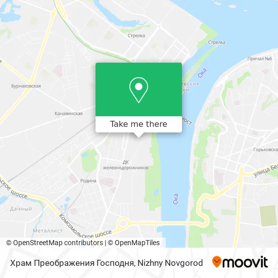 Храм Преображения Господня map