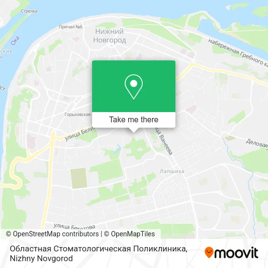 Областная Стоматологическая Поликлиника map