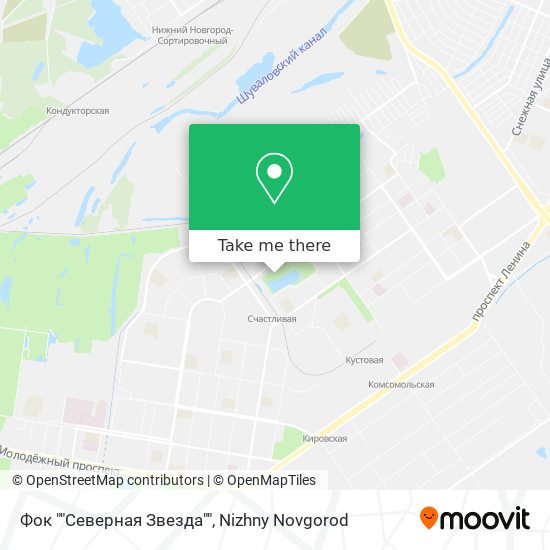 Фок ""Северная Звезда"" map