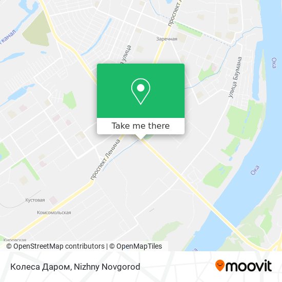 Колеса Даром map