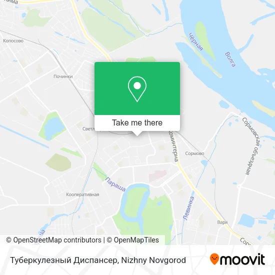 Туберкулезный Диспансер map