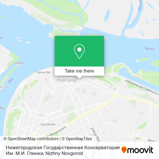 Нижегородская Государственная Консерватория Им. М.И. Глинки map