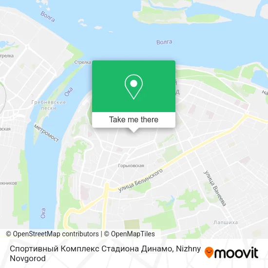 Спортивный Комплекс Стадиона Динамо map