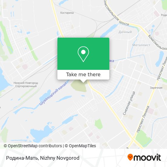 Родина-Мать map