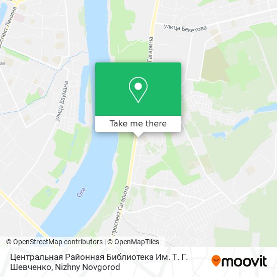 Центральная Районная Библиотека Им. Т. Г. Шевченко map