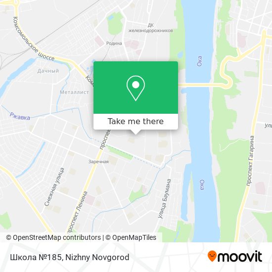 Школа №185 map