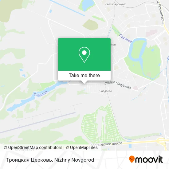 Троицкая Церковь map