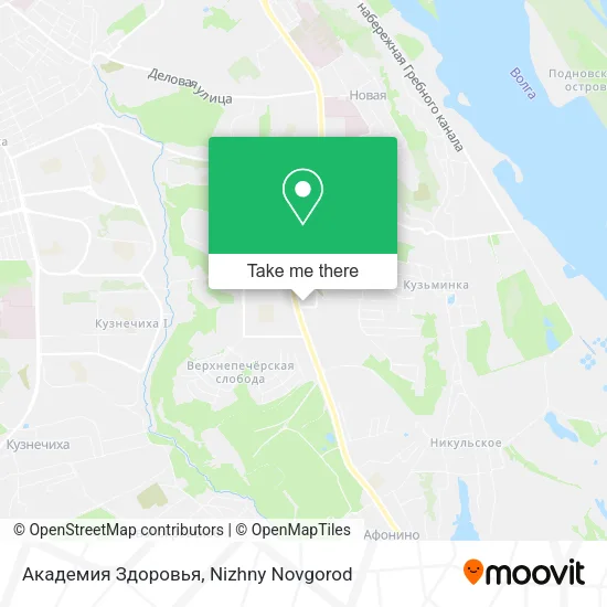 Академия Здоровья map