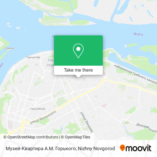 Музей-Квартира А.М. Горького map