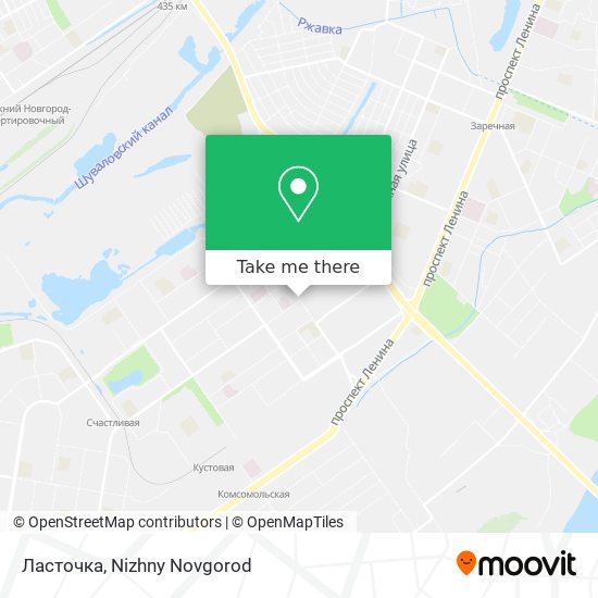 Ласточка map