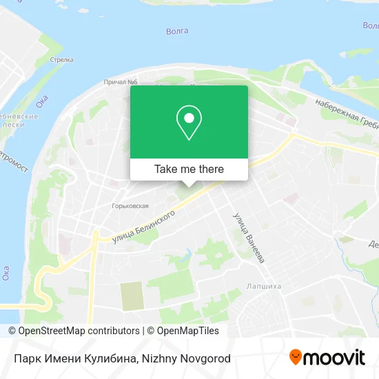 Парк Имени Кулибина map