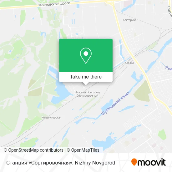 Станция «Сортировочная» map