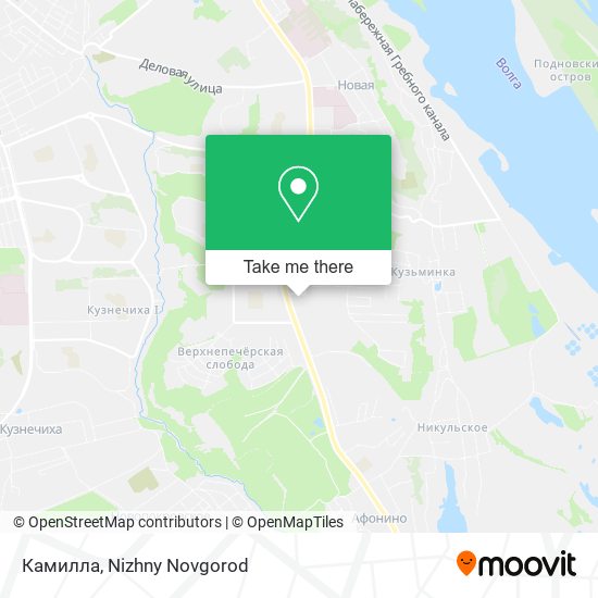 Камилла map