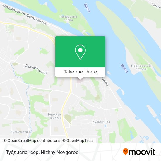 Тубдиспансер map