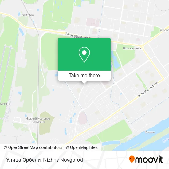 Улица Орбели map