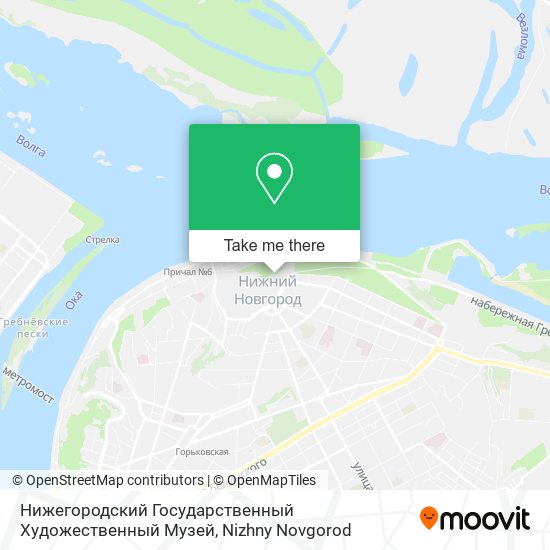 Нижегородский Государственный Художественный Музей map