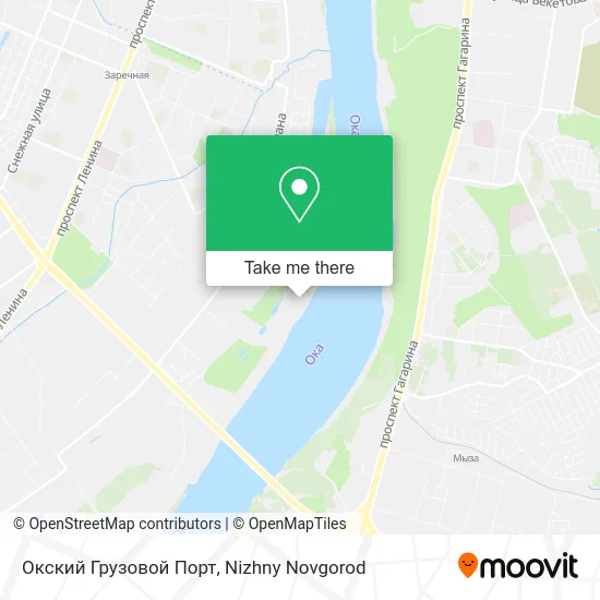 Окский Грузовой Порт map