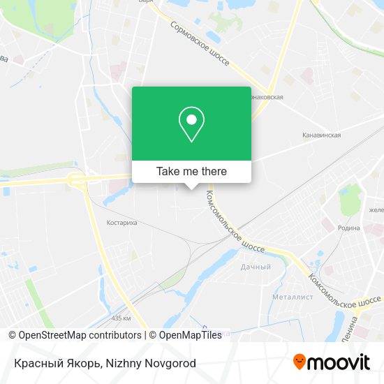Красный Якорь map