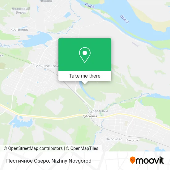 Пестичное Озеро map