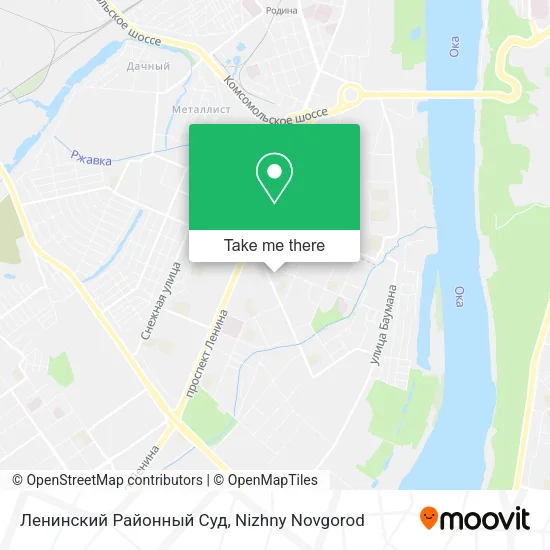 Ленинский Районный Суд map
