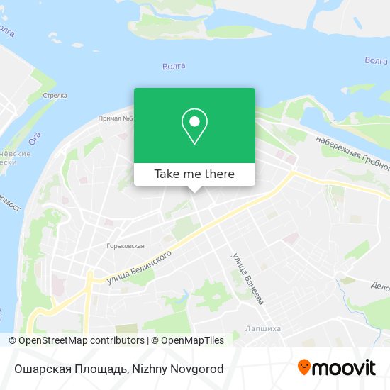 Ошарская Площадь map