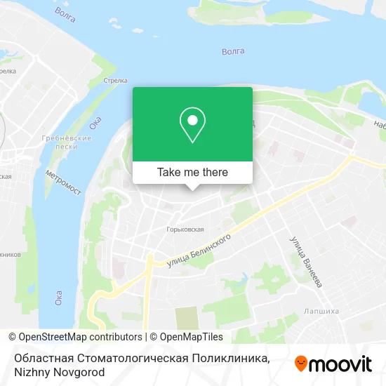 Областная Стоматологическая Поликлиника map