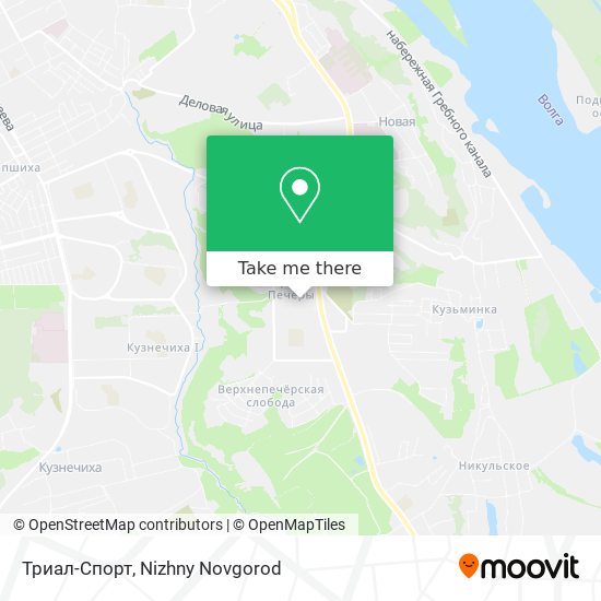 Триал-Спорт map