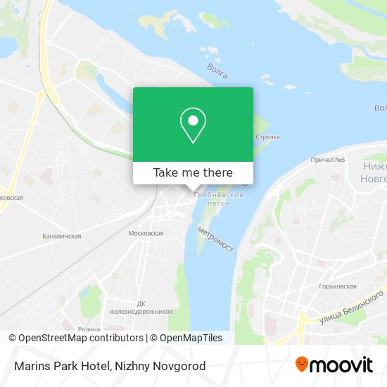 Marins Park Hotel map